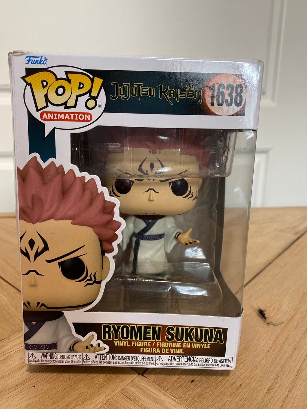 NIB Funko Pop Jujutsu Kaisen Ryomen Sukuna in Kimono #1638